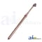A & I Products Dual Chuck Head Tire Gauge, 10 - 160 PSI 13" x2" x1" A-S-976 - alternate 2